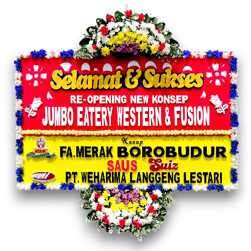 Karangan Bunga Selamat 28